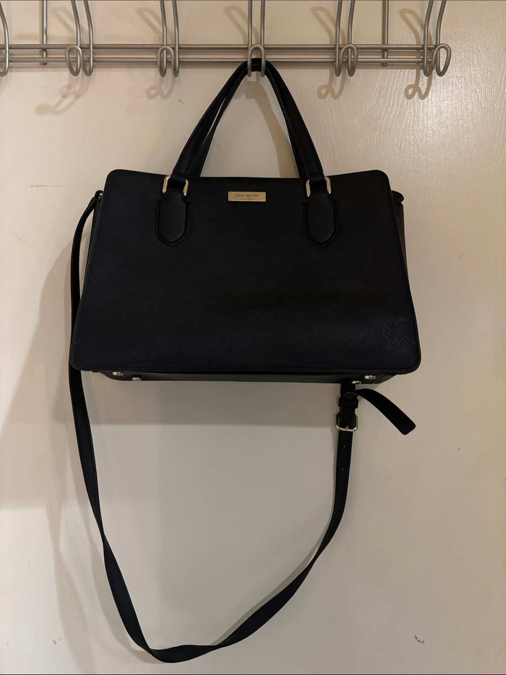 kate spade Black bag with Crossbody Strap